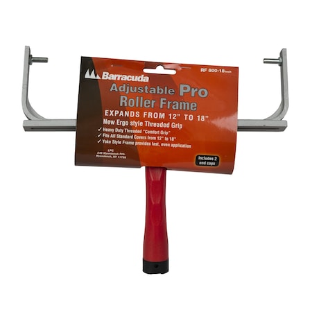 Arroworthy Barracuda 18 in. W Adjustable Paint Roller Frame Threaded End RF 800-18